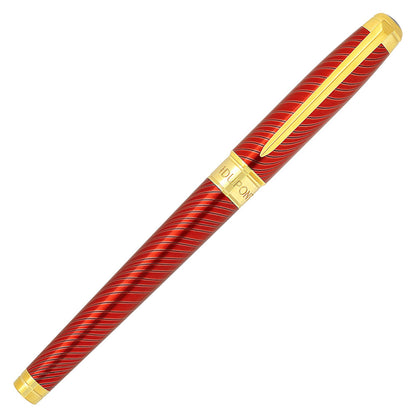 ST Dupont Line D Horse Mane Rollerball Red + Gold