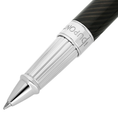 ST Dupont Line D Horse Mane Rollerball Black + Palladium