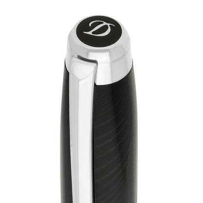 ST Dupont Line D Horse Mane Rollerball Black + Palladium
