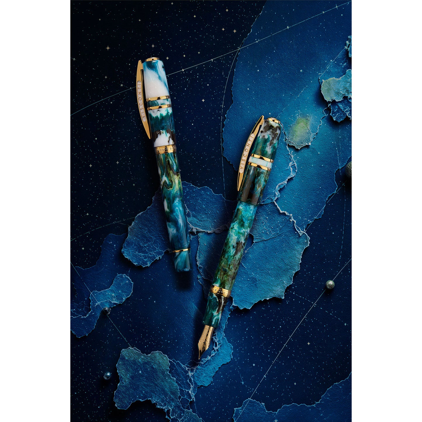 Visconti Limited Edition Homo Sapiens Nebula Eagle Fountain Pen