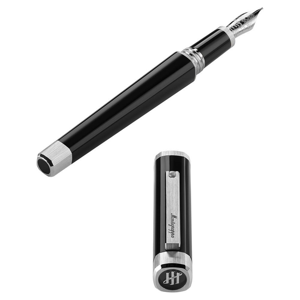 Montegrappa Quattro Palladium Trim Fountain Pen