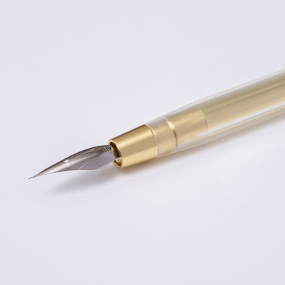 YSTUDIO Glamour Evolve Elemental Dip Pen Brass Gold