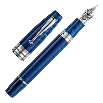 Montegrappa Extra LE Regal Year of the Dragon Deluxe Indigo Blue Fountain Pen