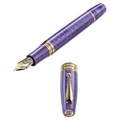 Montegrappa Extra LE  Regal Year of the Dragon Royal Purple Fountain Pen