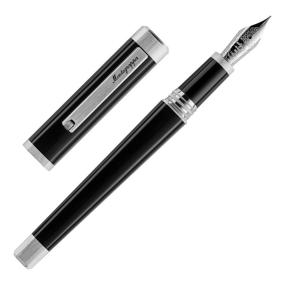 Montegrappa Quattro Palladium Trim Fountain Pen