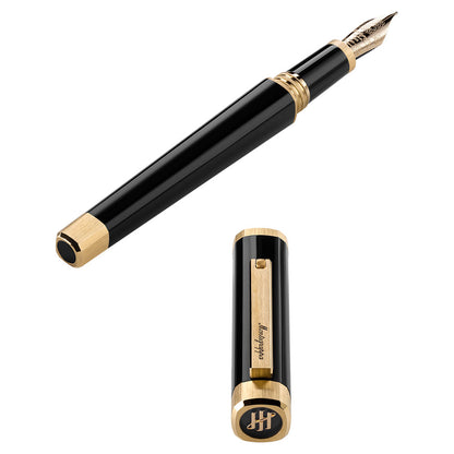 Montegrappa Quattro Gold Trim Fountain Pen