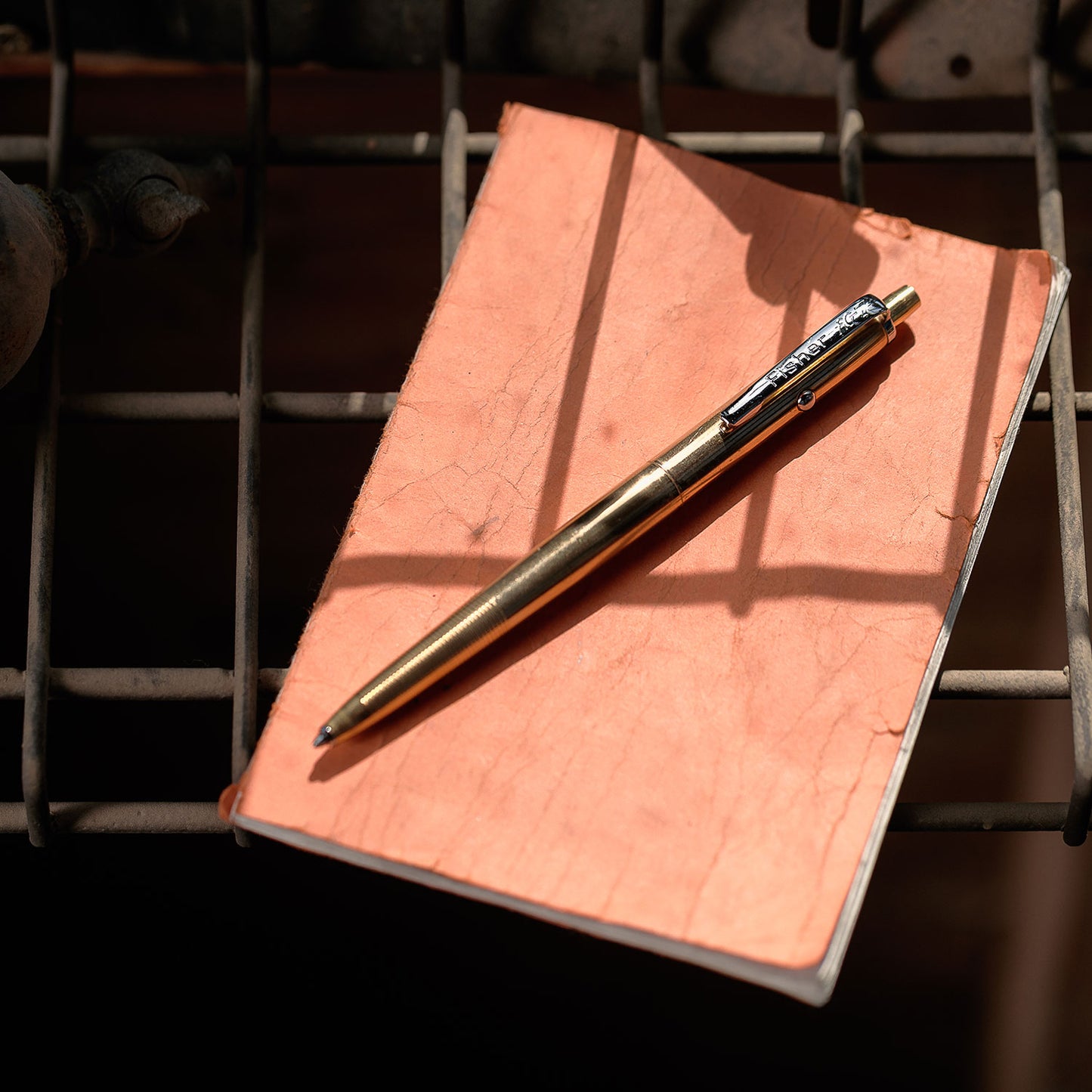 Fisher AG7 Raw Brass Astronaut Space Pen