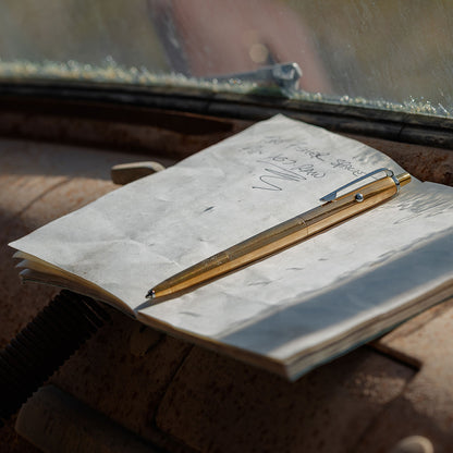 Fisher AG7 Raw Brass Astronaut Space Pen