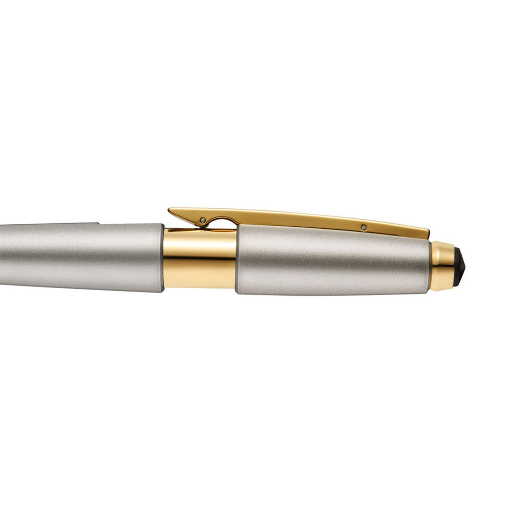 Cross Edge Rollerball Titanium Gold PVD Trim
