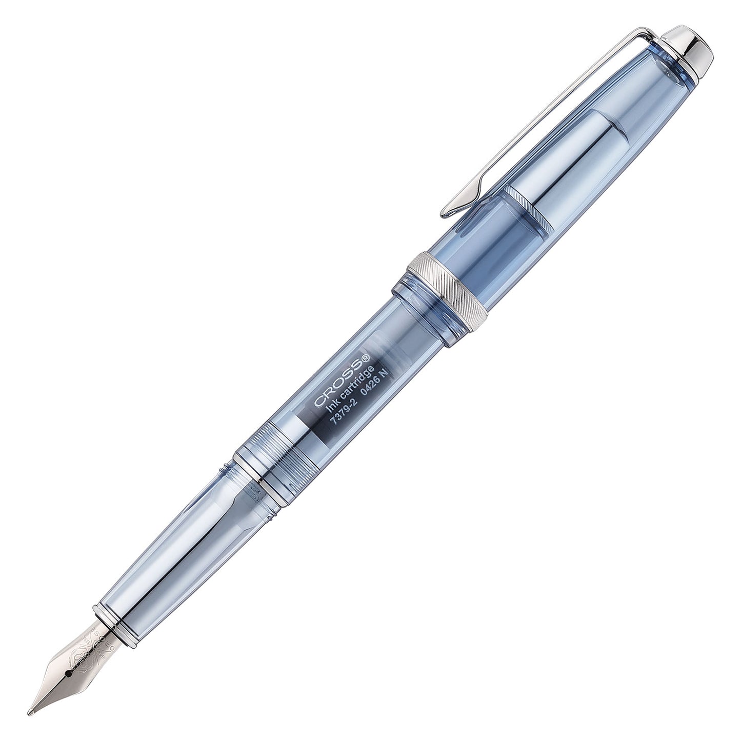 Cross Lume Translucent Blue Fountain Pen