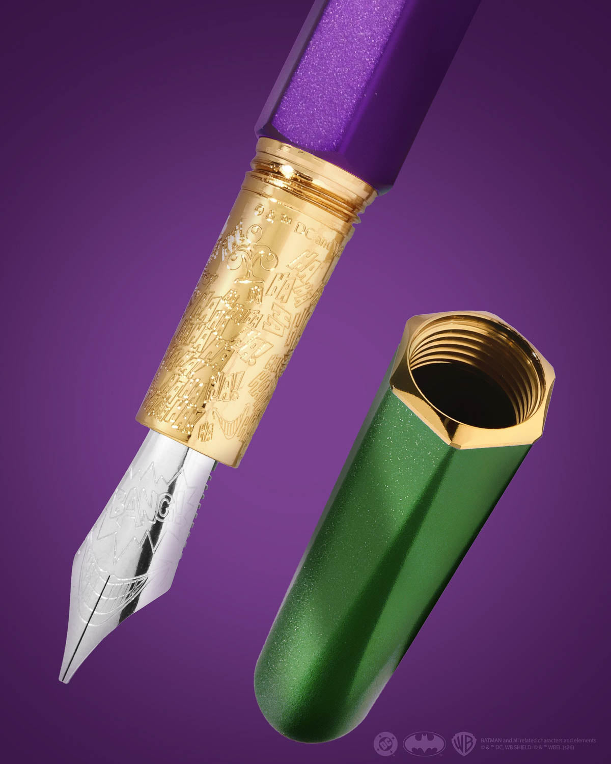 Ferris Wheel Press Limited Edition Marquise The Joker Fountain Pen + 38ml Ink Set