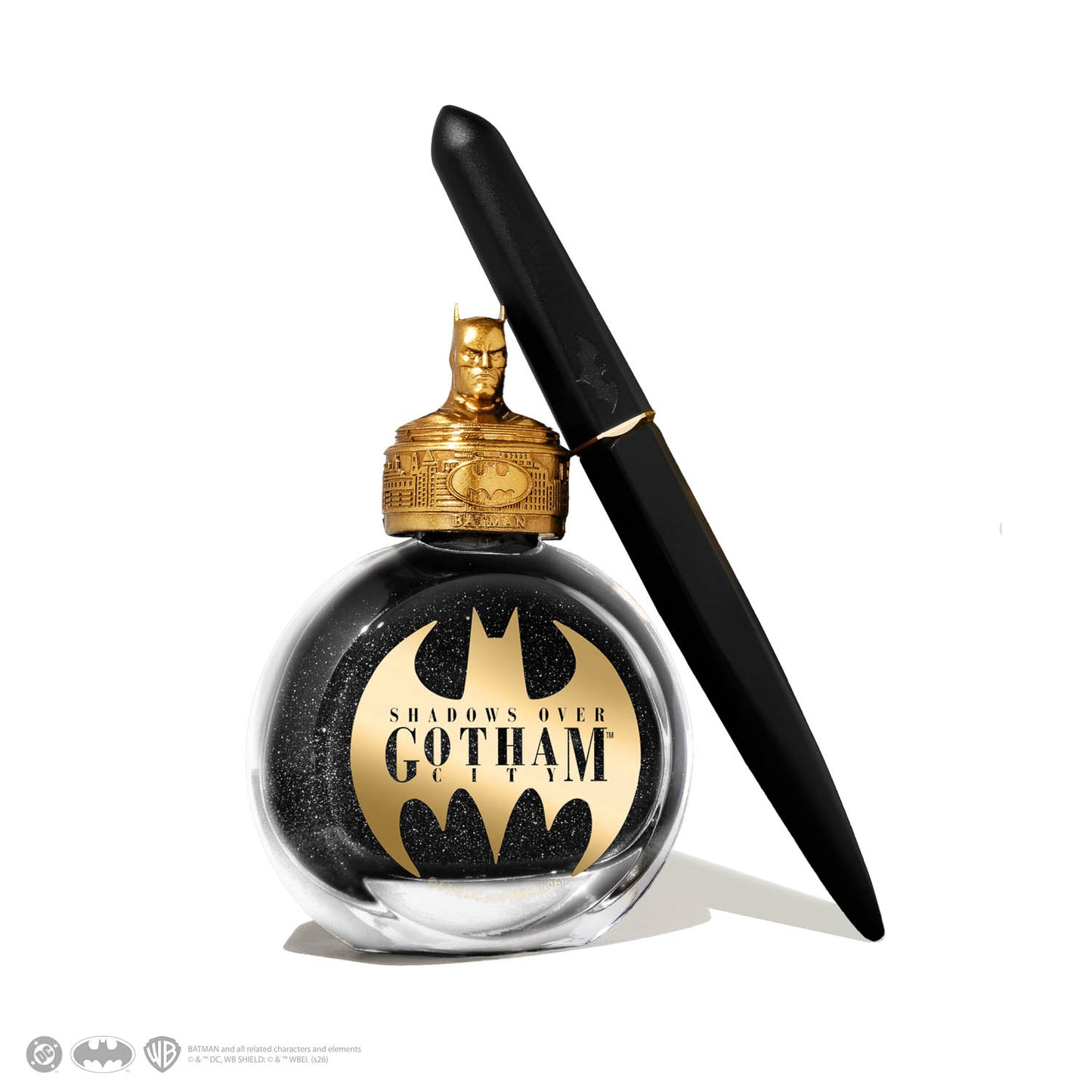 Ferris Wheel Press Limited Edition Marquise Batman Fountain Pen + 38ml Ink Set
