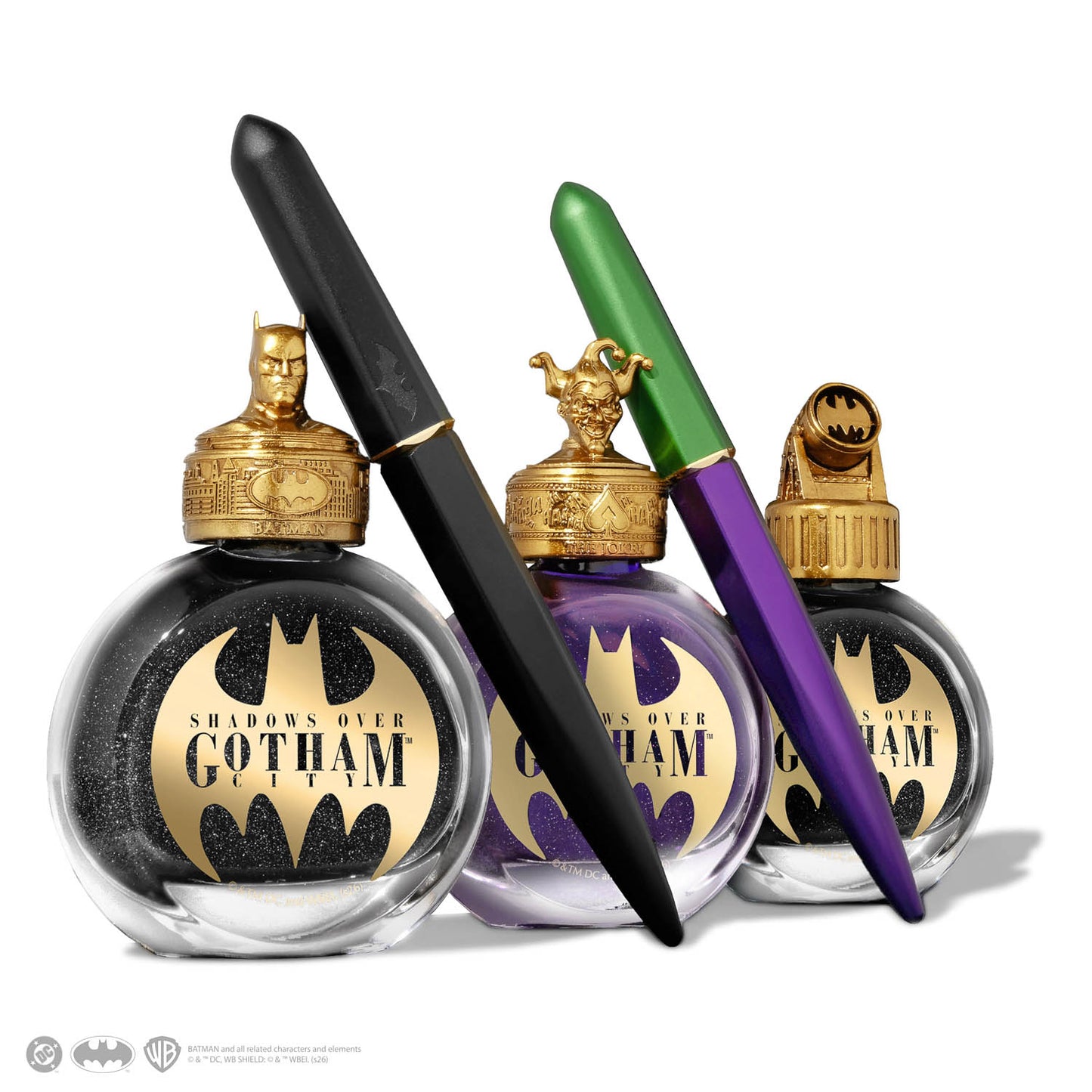 Ferris Wheel Press Limited Edition Marquise Batman Fountain Pen + 38ml Ink Set