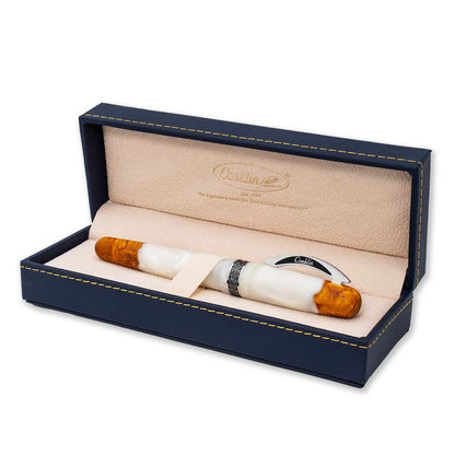 Conklin Spectra Fusion White Fountain Pen