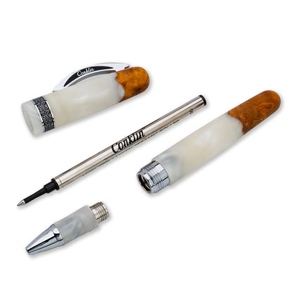 Conklin Spectra Fusion Rollerball White