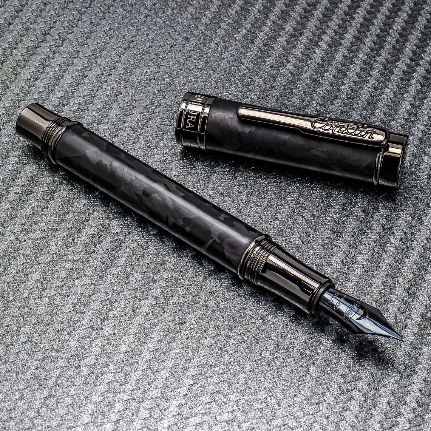 Conklin Endura Forged Carbon Fiber Fountain Pen