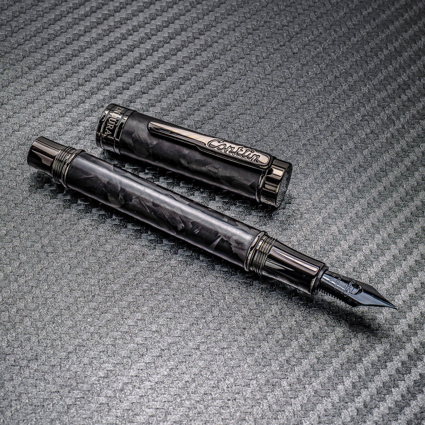 Conklin Endura Forged Carbon Fiber Fountain Pen