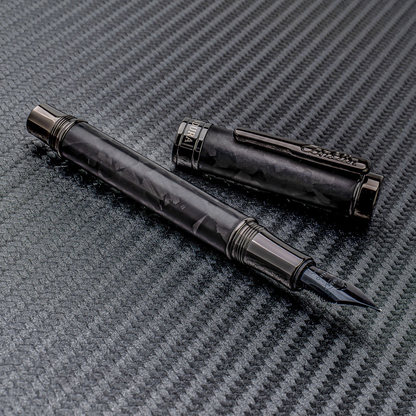Conklin Endura Forged Carbon Fiber Fountain Pen