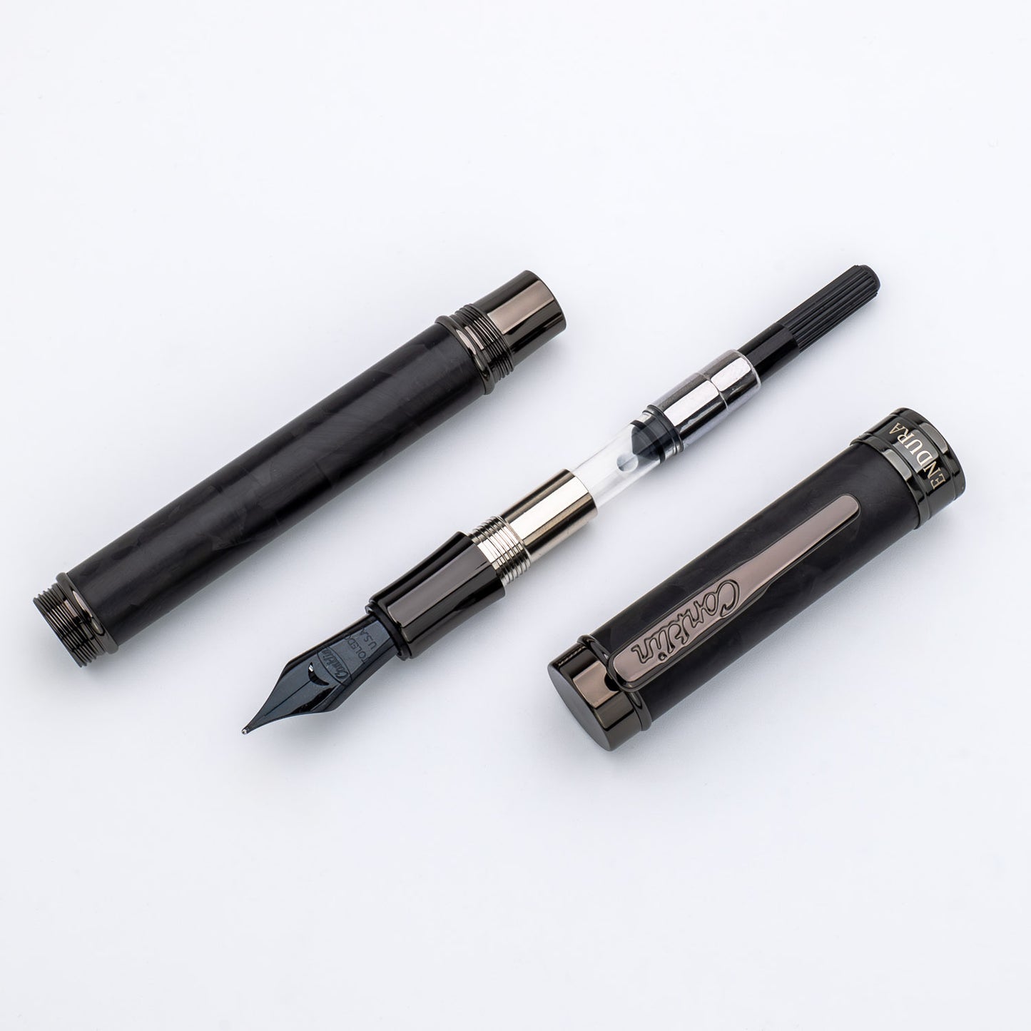 Conklin Endura Forged Carbon Fiber Fountain Pen