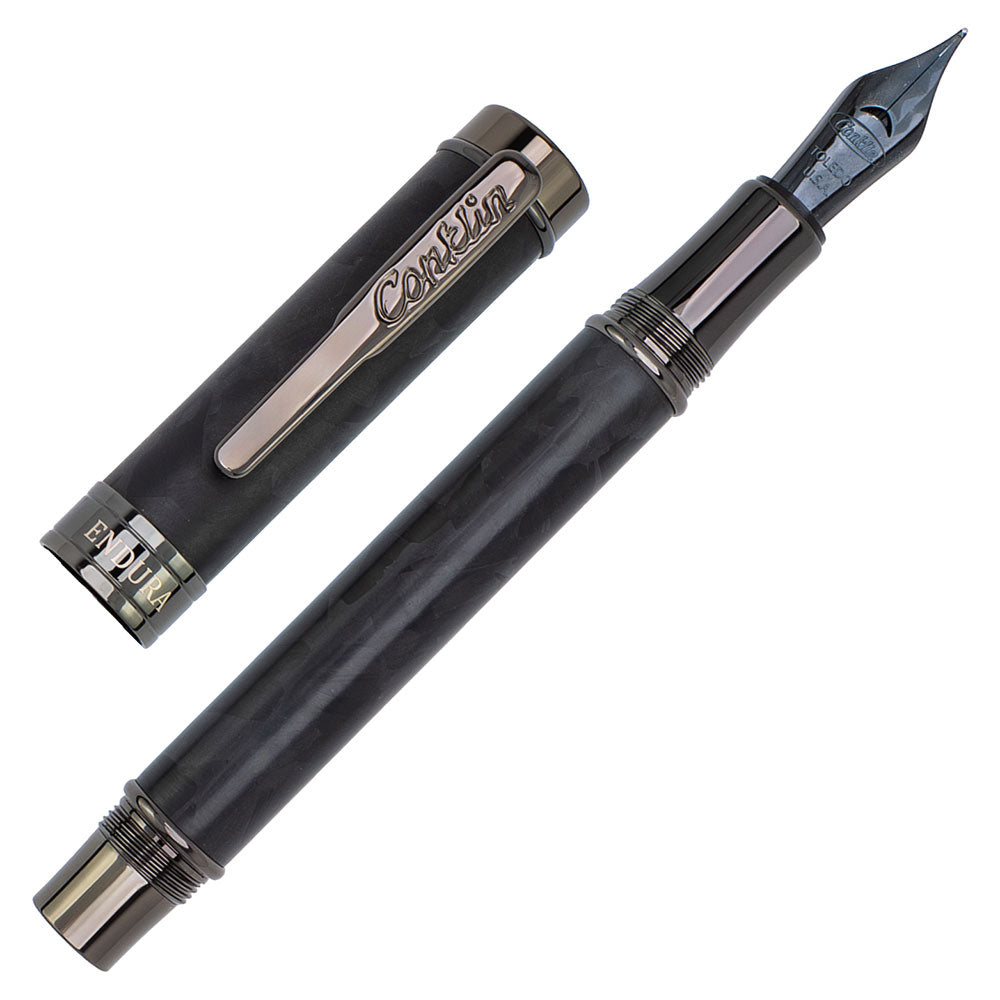 Conklin Endura Forged Carbon Fiber Fountain Pen