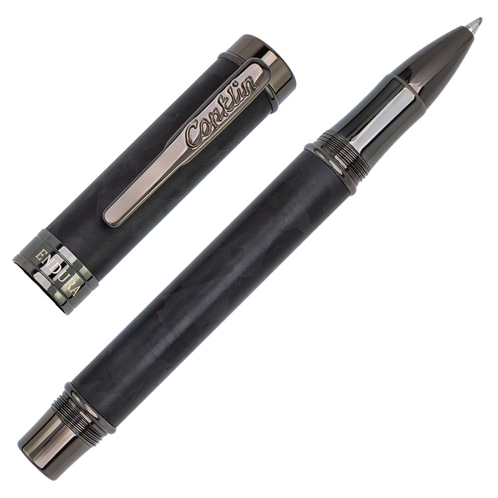 Conklin Endura Rollerball Forged Carbon Fiber