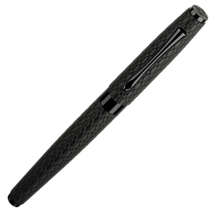 Diplomat Cobra Matte Black Fountain Pen