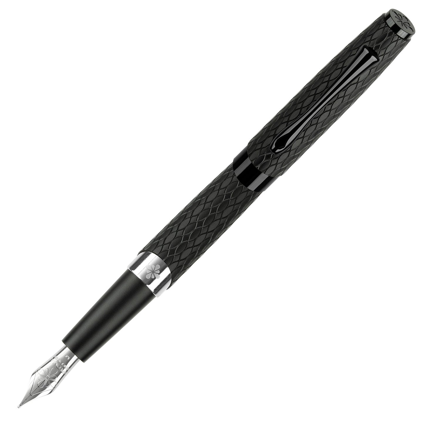 Diplomat Cobra Matte Black Fountain Pen