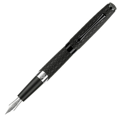 Diplomat Cobra Matte Black Fountain Pen