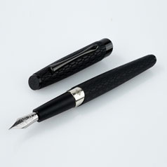 Diplomat Cobra Matte Black Fountain Pen