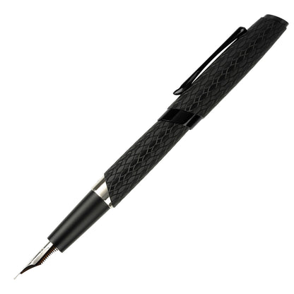 Diplomat Cobra Matte Black Fountain Pen