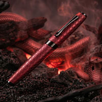 Diplomat Cobra Burgundy Red Fountain Pen