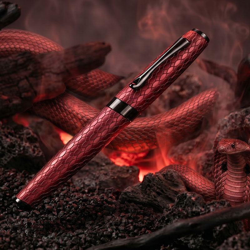 Diplomat Cobra Burgundy Red Fountain Pen