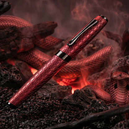 Diplomat Cobra Burgundy Red Fountain Pen