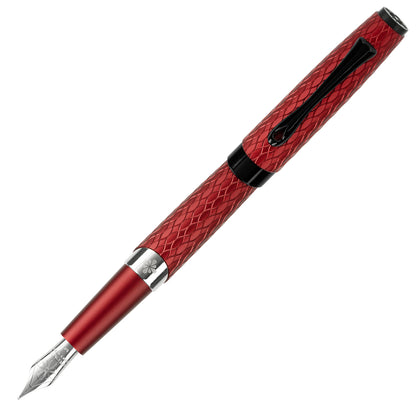Diplomat Cobra Burgundy Red Fountain Pen