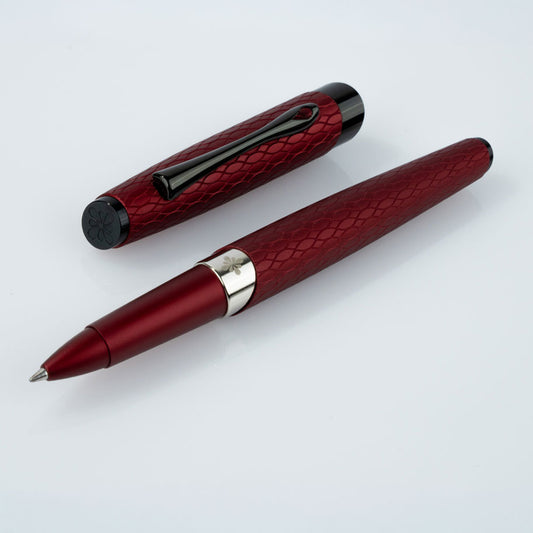 Diplomat Cobra Rollerball Burgundy Red