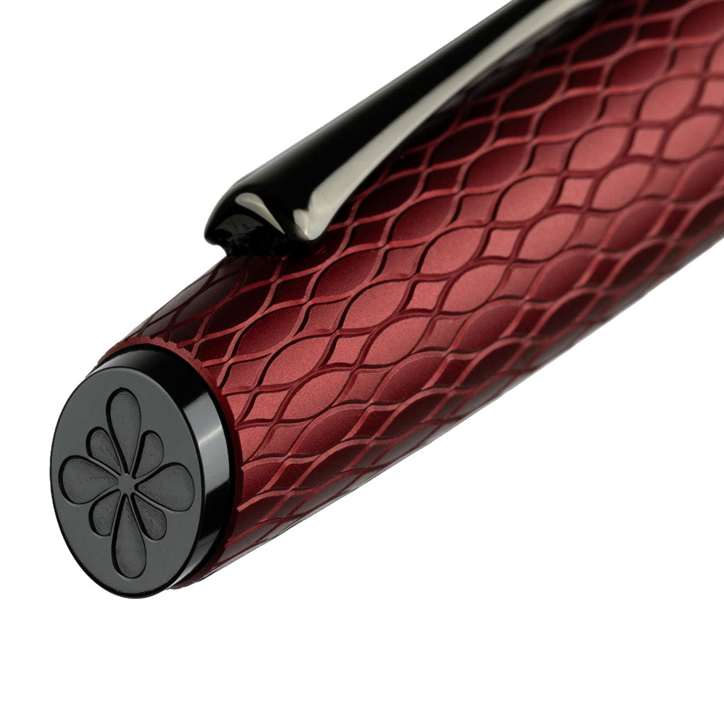 Diplomat Cobra Burgundy Red Fountain Pen
