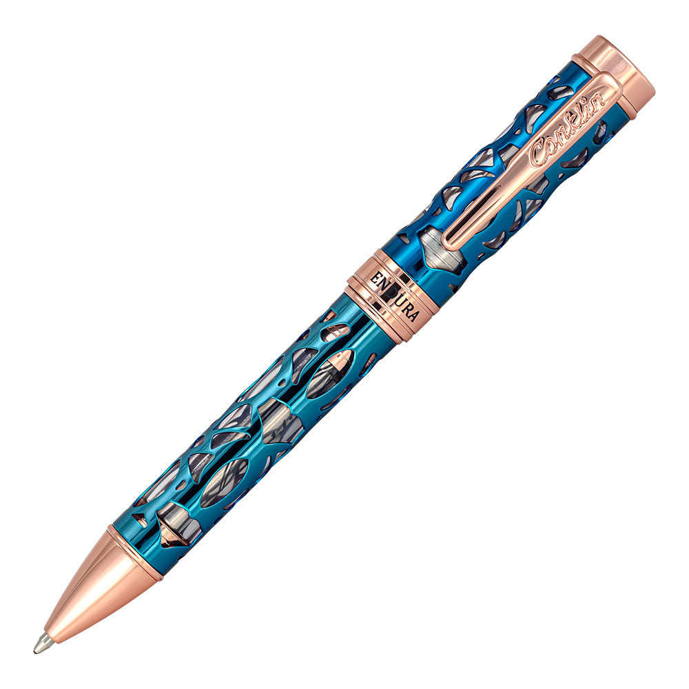 Conklin Endura Deco Crest Ballpoint Demo & Blue