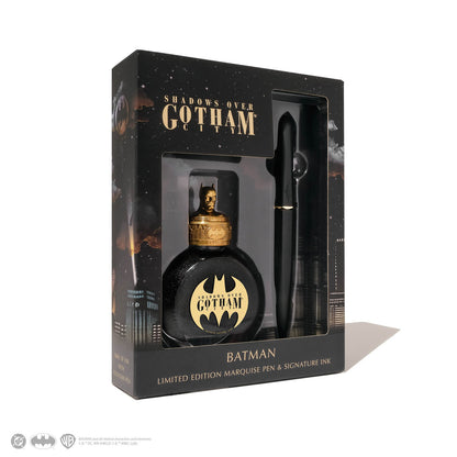 Ferris Wheel Press Limited Edition Marquise Batman Fountain Pen + 38ml Ink Set
