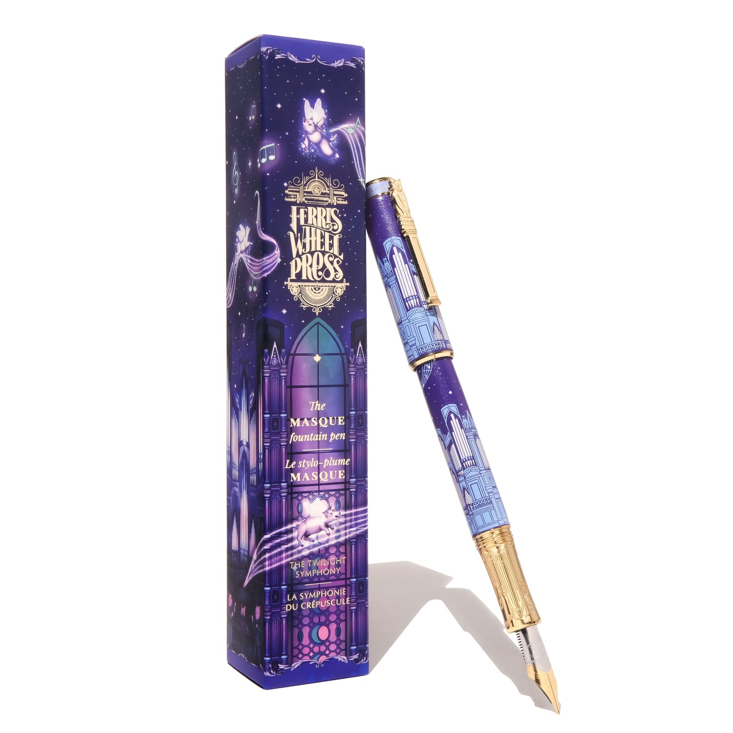 Ferris Wheel Press Limited Edition Masque Twilight Symphony Fountain Pen