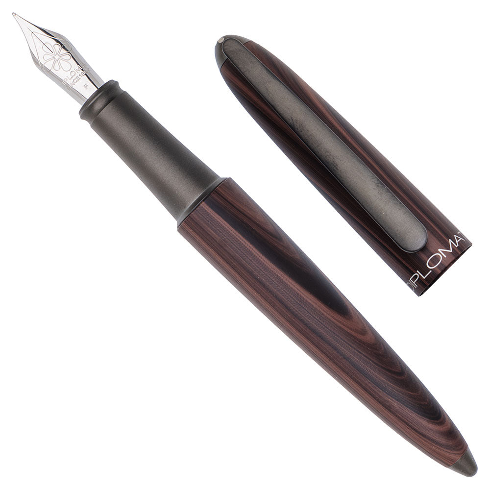 Diplomat Aero Black Forest Fountain Pen