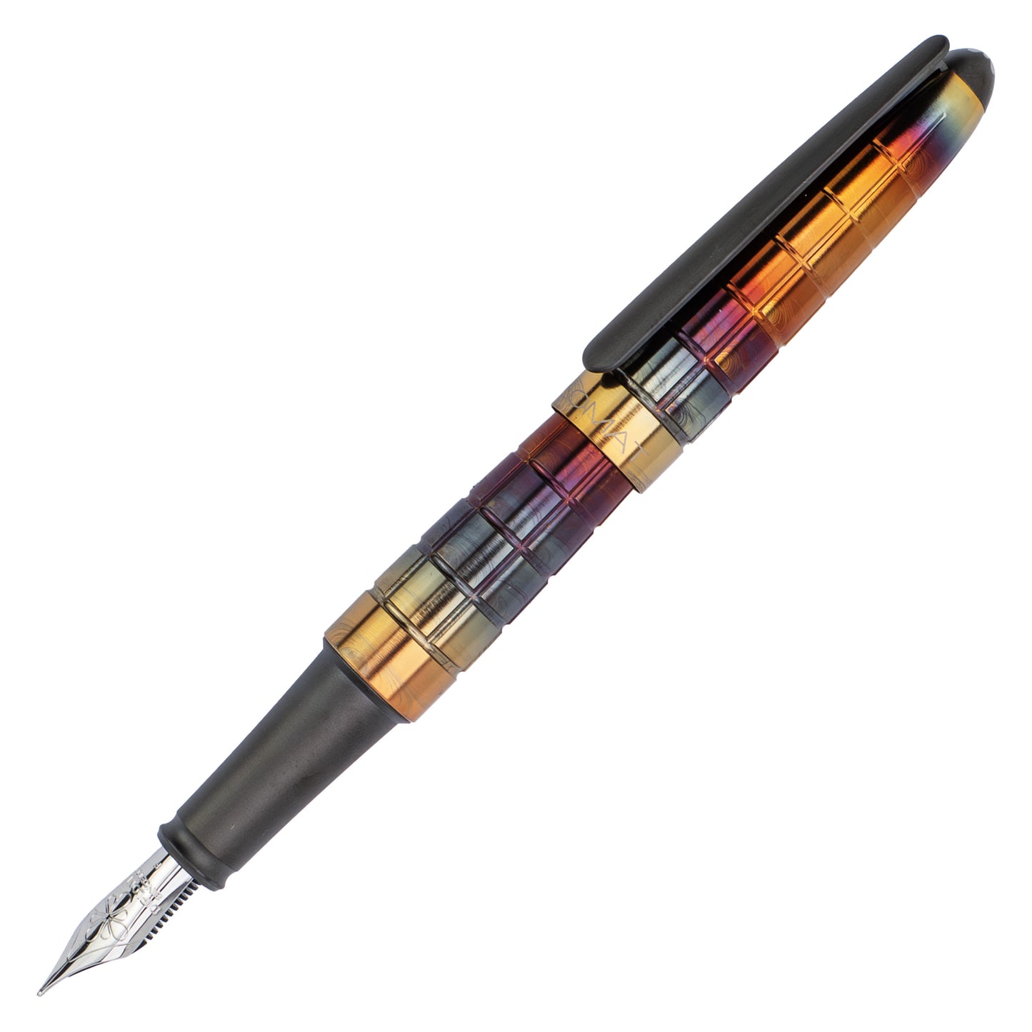 Diplomat Aero Rhomb Flame Fountain Pen