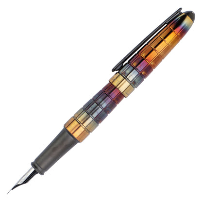 Diplomat Aero Rhomb Flame Fountain Pen