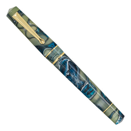 Delta Duna Rollerball Horizon Yellow Gold Trim