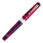 Delta Duna Mirage Magenta with Chrome Trim Fountain Pen