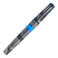 Delta Duna Reflex Grey with Gunmetal Trim Fountain Pen