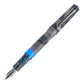 Delta Duna Reflex Grey with Gunmetal Trim Fountain Pen