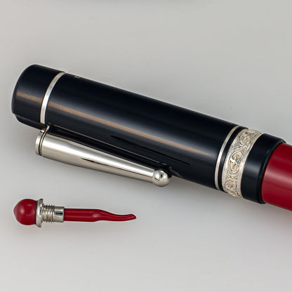 Delta Lucky Red Fountain Pen