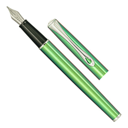 Diplomat Traveller Fountain Pen Funky Green