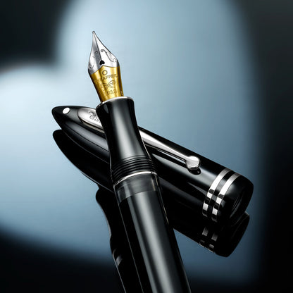 Sheaffer Balance Black Chrome Trim Fountain Pen