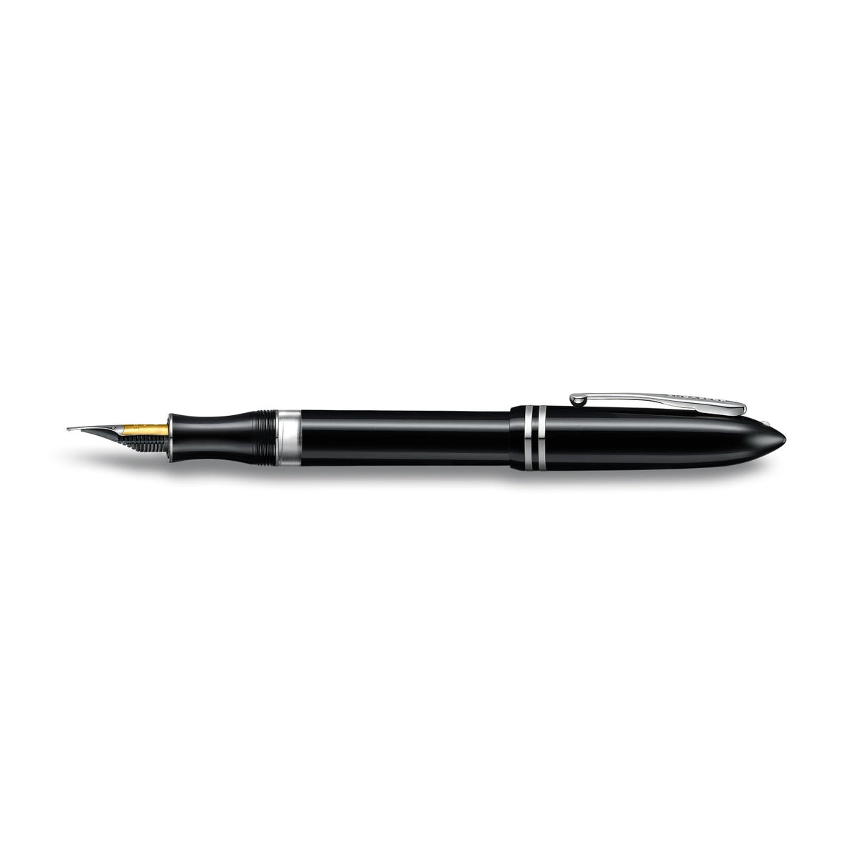 Sheaffer Balance Black Chrome Trim Fountain Pen